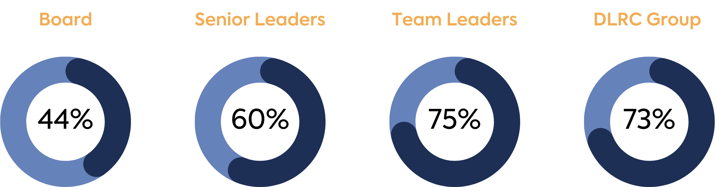 Percentage of female team members in DLRC Group Regulatory Consultancy